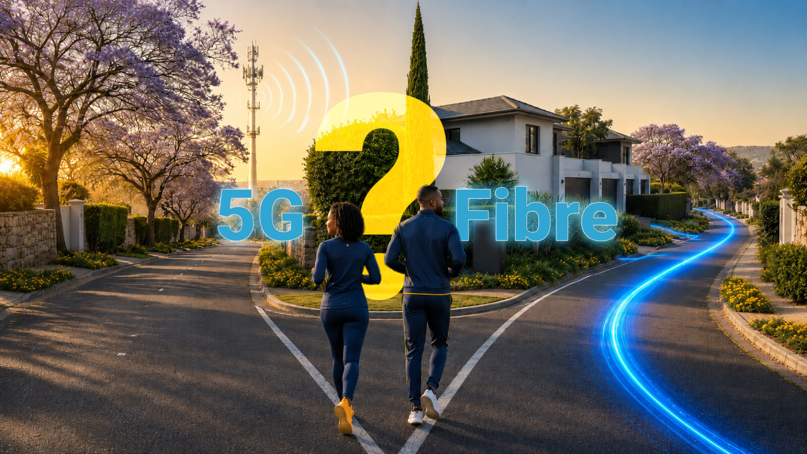 Fibre vs 5G home internet comparison for South African households